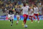 Enner Valencia, en el juego contra Fluminense.
