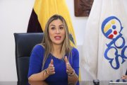 Nicole Bonifaz juró en su cargo el 10 de octubre, luego de la destitución de Alembert Vera.