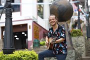 Lucas Napolitano se quedó sin sus instrumentos musicales.
