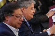 Gustavo Petro, Presidente de Colombia y Guillermo Lasso, Presidente de Ecuador.