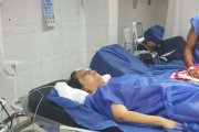 Cinthia Baquerizo, la mujer golpeada, se encuentra en recuperación en el hospital de Quevedo.