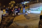 Fueron siete los aprehendidos luego de un cruce de balas con la Policía.