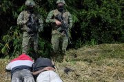 Los sospechosos fueron capturados en Tonsupa.