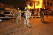 Miliares realizaron operativos en el sur de Guayaquil.