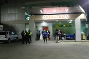 El implicado fue llevado al hospital y después la policía lo puso a órdenes de la Fiscalía.