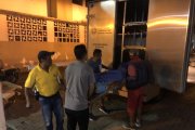 El cuerpo de Enrique Monserrate fue retirado de la morgue de Babahoyo.