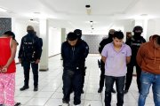 Presuntos delincuentes fueron detenidos en Loja.