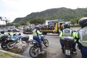Hubo un amplio operativo de tránsito en un sector de Guayaquil.