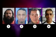 1. José Adolfo Macías Villamar, Fito, Los Choneros. 2. Willian Joffre Alcívar Bautista, Willy, Los Tiguerones. 3. Wilmer Geovanny Chavarría Barre, Pipo, Los Lobos. 4. Antonio Benjamín Camacho Pacheco, Ben 10, Chone Killers.