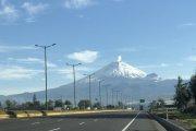 Por la quebrada de Agualongo es por donde descienden los lahares secundarios del volcán.