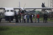 Los detenidos fueron trasladados por vía aérea hacia la capital, para formularles cargos.