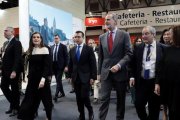 Daniel Noboa y el Rey Felipe VI de España durante su visita oficial.