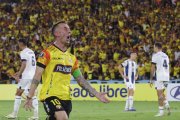 Damián Díaz marcó un gol en el cotejo.