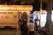 La familia fue hasta la morgue para efectuar los trámites de ley.