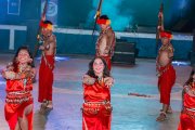 Uno de los eventos de la celebración fue el Festival Nacional de Danza Folclórica.