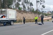 La última víctima de accidente de tránsito en la Panamericana Sur fue identificada como William Tixe de 30 años, aproximados.