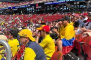 La derrota de la Tri desanimó a los ecuatorianos que se dieron cita en el estadio.