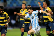 Argentina y Ecuador se enfrentan este jueves 4 de julio.