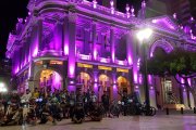 Más de 100 ciclistas se reunieron para protestas en contra de las autoridades.