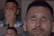 Lionel Messi llorando, la imagen que recorrió el mundo.
