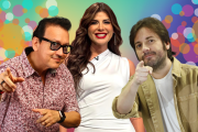 David Reinoso, Cinthya Coppiano y Víctor Aráuz