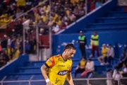 Octavio Rivero se perdió su primer penal con la camiseta de BarcelonaCORTESÍA
