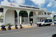 El afectado fue llevado hasta el hospital Marco Vinicio Iza de Lago Agrio, Sucumbíos.