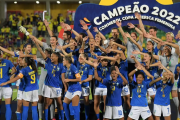 La selección de Brasil 2022 es la última campeona de la Copa América 2022CORTESÍA