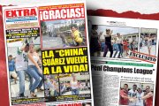 Verónica ‘La China’ Suárez era portada de EXTRA, los únicos desde en los interiores de la Penitenciaría del Litoral.