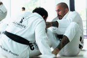 Chito Vera empezó con jiu jitsu. Este lunes se reencontró con toda la comunidad ecuatoriana de este deporte