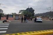 El Florón, en Portoviejo, se 'tiñó' de rojo sangre.