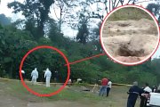 El hallazgo de estas fosas con partes humanas ocurrió en una zona rural de Santo Domingo de los Tsáchilas.