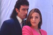Miguel Varoni y Sandra Reyes en la novela Pedro el escamoso