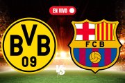 Borussia Dortmund recibe a Barcelona en Champions League.