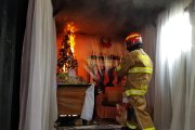 Los bomberos tienen un contingente listo para atender estas emergencias.