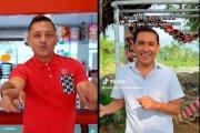 Lenín Sánchez Espinoza (i) y Carlos Alfredo Jiménez son la comidilla en las redes sociales por su presentaciones.