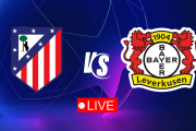 Atlético de Madrid recibe al Bayer Leverkusen en la séptima fecha de la fase regular.