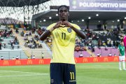 Allen Obando marcó uno de los tanto del triunfo de Ecuador sub-20.
