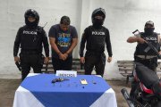 La Policía pudo capturar a un ciudadano.