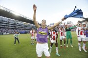Álex Arce, delantero de Liga de Quito, fue el último goleador del torneo.