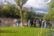 Los trabajos para encontrar al hombre en el río Tomebamba se extendieron hasta este lunes.