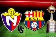 Barcelona SC y El Nacional buscan llegar a la fase de grupos de la Copa Libertadores 2025.