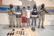 Los sujetos fueron detenidos durante un allanamiento.