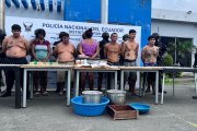 Los detenidos fueron puestos a órdenes de las autoridades.