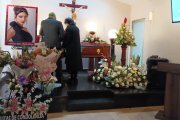 El velorio se hizo en una funeraria del norte de la capital, un día después del hallazgo.