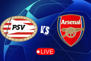 PSV y Arsenal se miden en los octavos de final de Champions League.