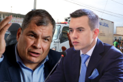 Rafael Correa y Daniel Noboa.