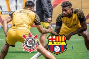 Barcelona SC  tendrá un solo entrenamientos en Sao Paulo para enfrentar a Corinthians.
