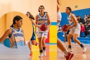 Angelina Vaicekauskas Calderón en el Mercede Basket Alghero es parte de la sub 16 y 19.
