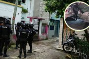La Policía llegó a un inmueble e hizo una indagación en torno a este doble crimen.
